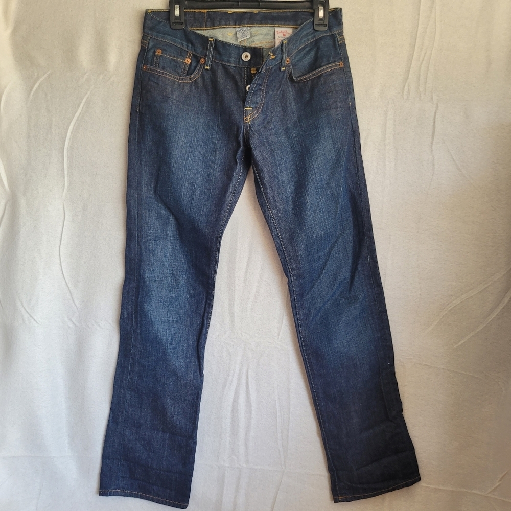 Lucky Brand Cuffed Dream Crop Size 4/27 Women's Blue Jeans